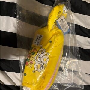 Yellow Flower Power Pencil Case minnion